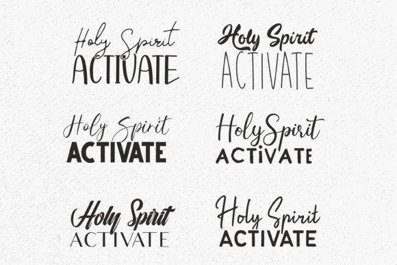 Holy Spirit Activate SVG Funny Religious