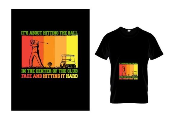 It’s About Hitting the Ball: Graphics for T-Shirt Designs