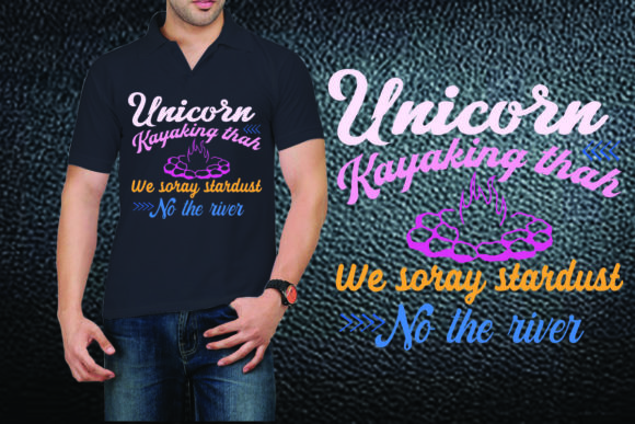 Kayaking T-Shirt Design