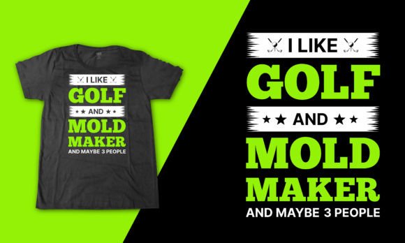 Minimal Golf Quote SVG Graphics for T-Shirt Designs