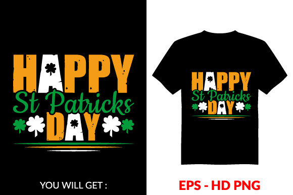 St Patrick’s Day T-shirt Design V24 Graphics